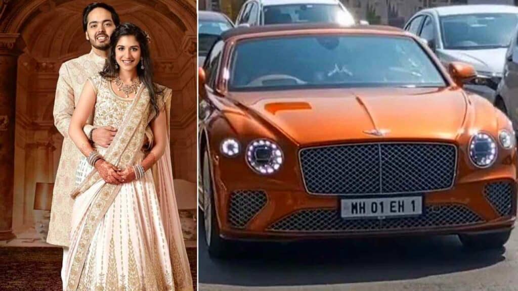 Anant Ambani Engagement Bentley Continental Gtc Speed