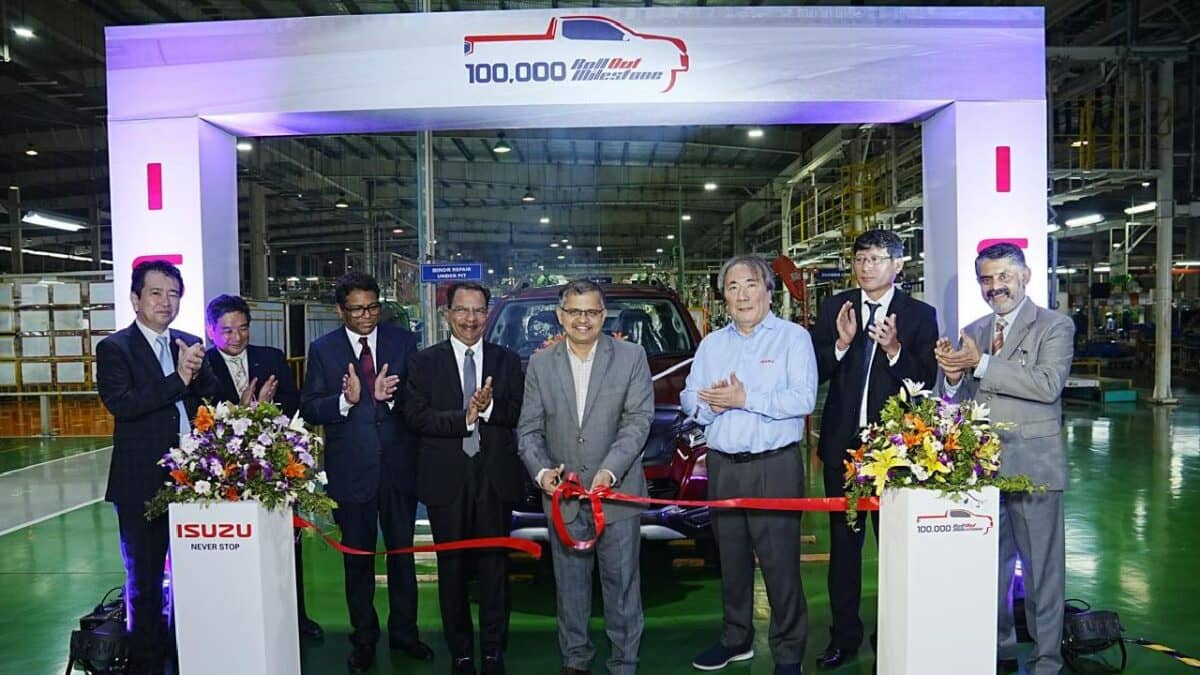 Isuzu Achieves 1 Lakh Sales