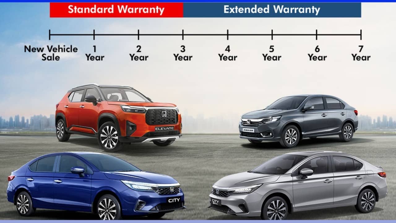 Honda Cars 7 year Unlimited Km Extended Warranty Program