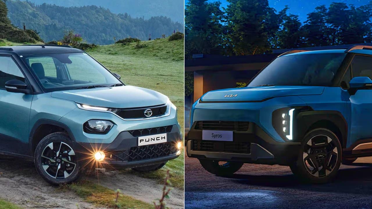 Kia Syros Vs Tata Punch Specs Features Design Dimensions Safety Comparison