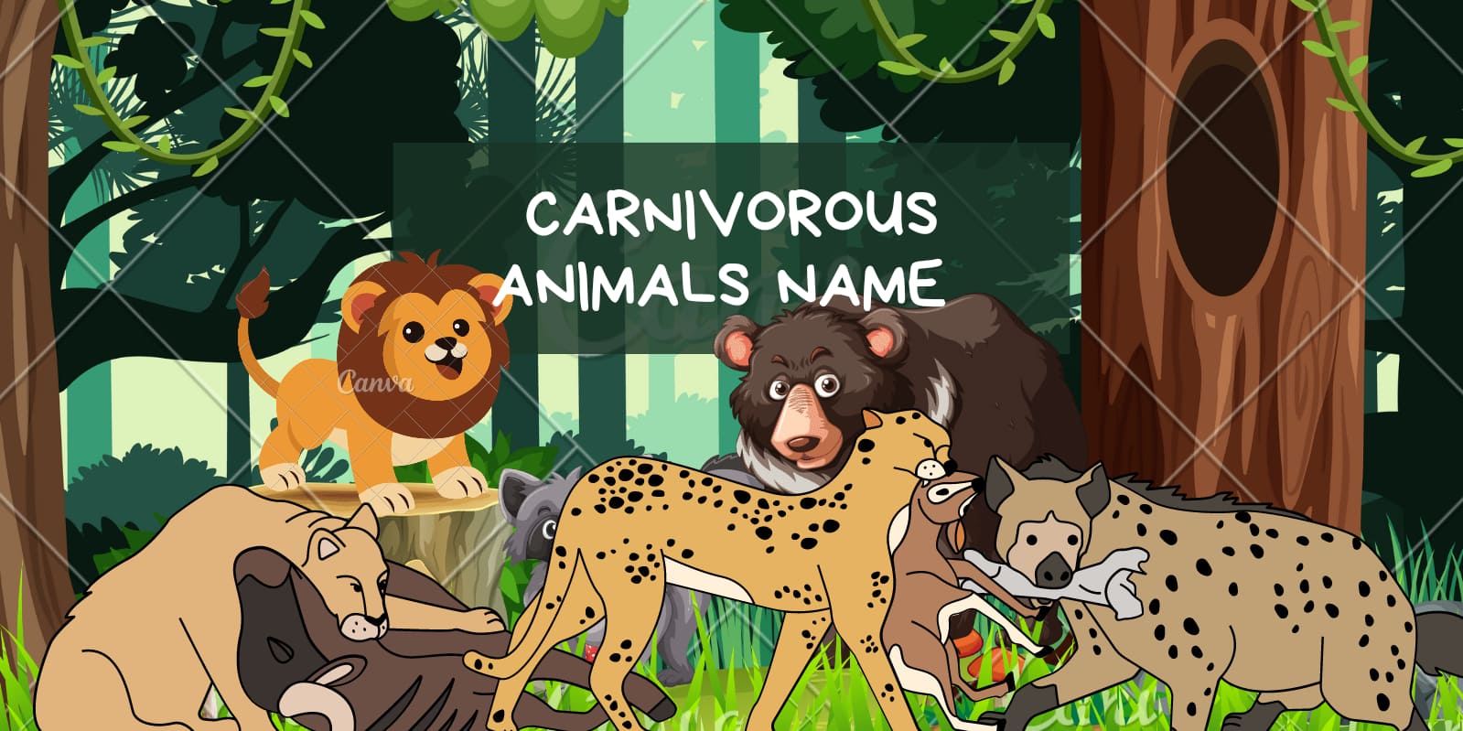 Comprehensive List Of Over 300 Carnivorous Animals Name In English With ...